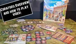 <em>We really enjoyed Curators. Very sharp game, very quick. As a 2-player game we played it in about half an hour. A very puzzly exercise of trying to lay out you tetris-like tiles.</em><br><br><strong>Rahdo</strong>